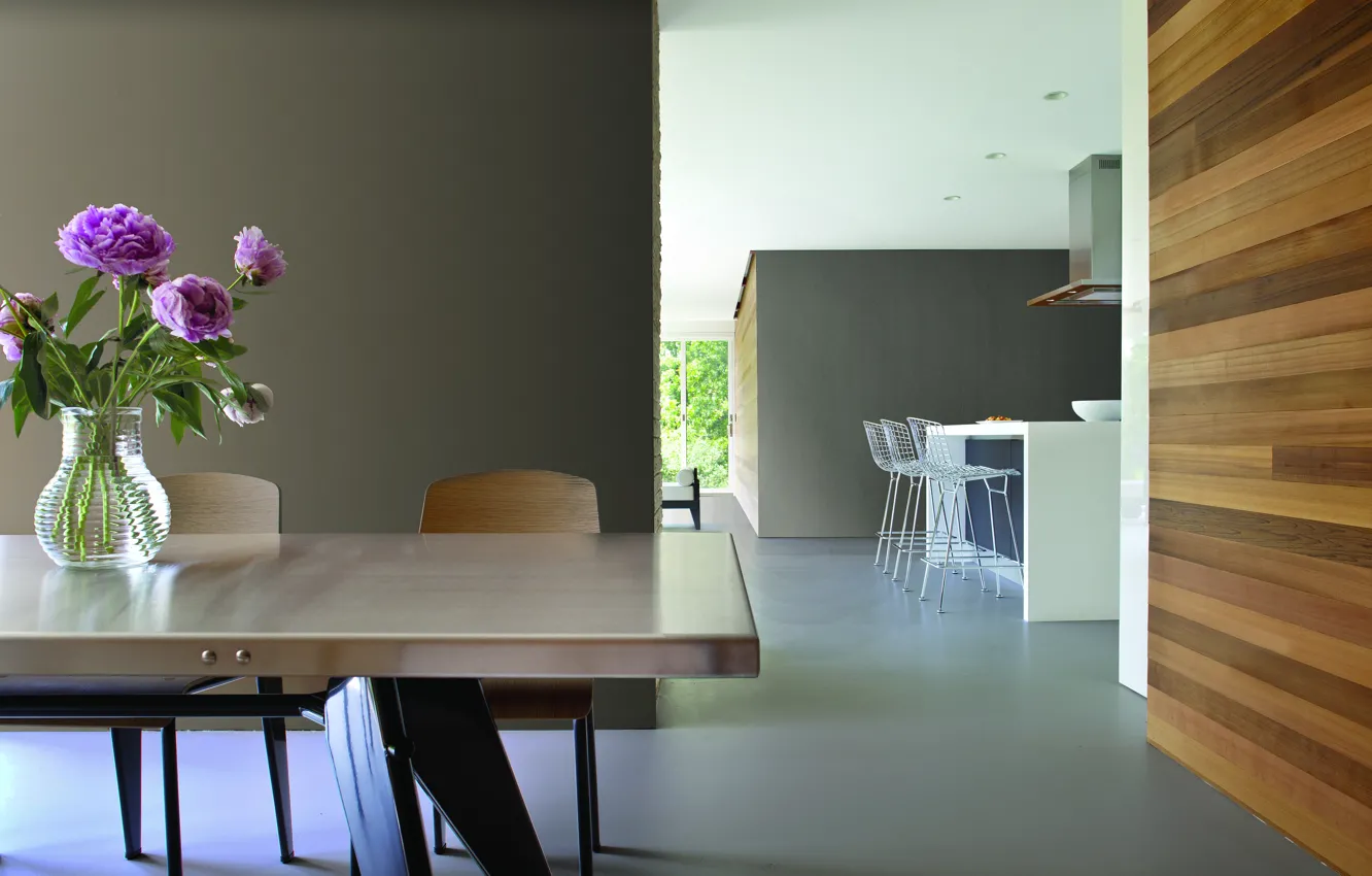 Photo wallpaper interior, kitchen, dining room, design. house