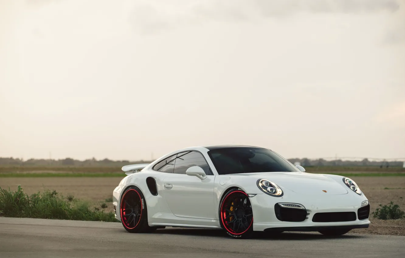 Photo wallpaper Turbo S, Porsche 991, 1 ADV7 Track Spec, on ADV.