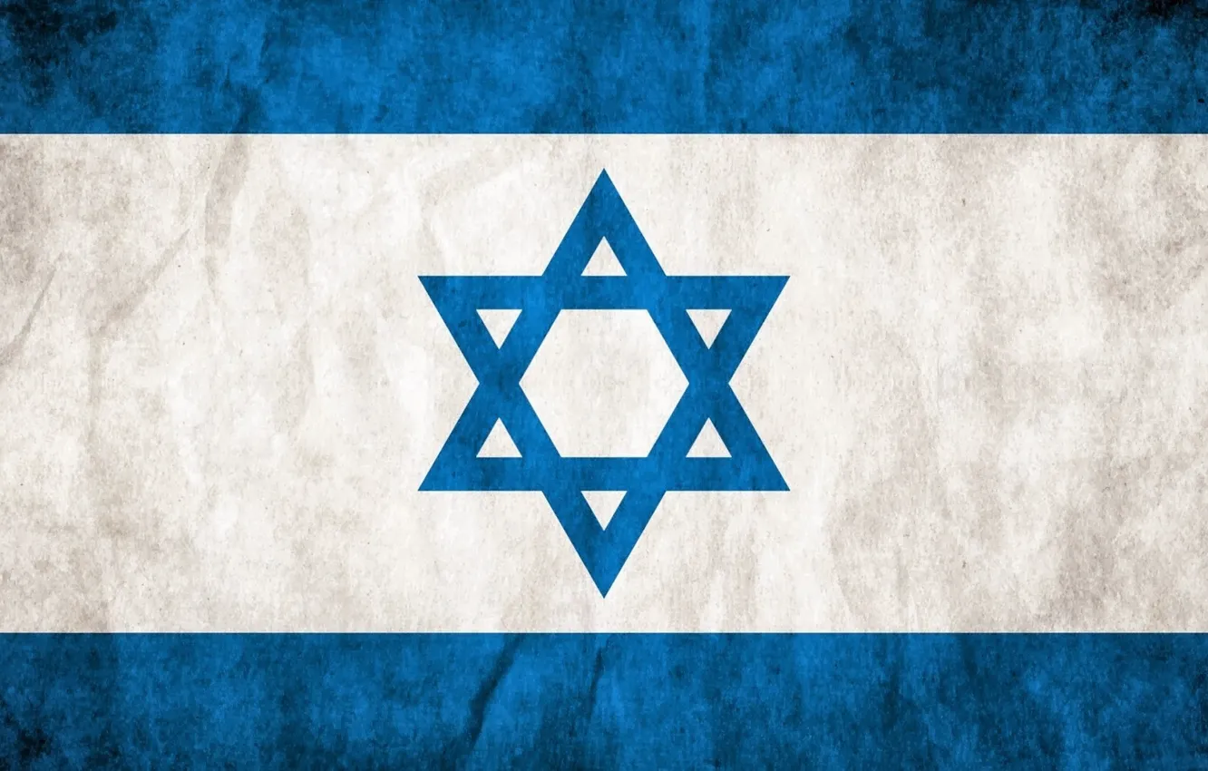 Photo wallpaper flag, israel, state