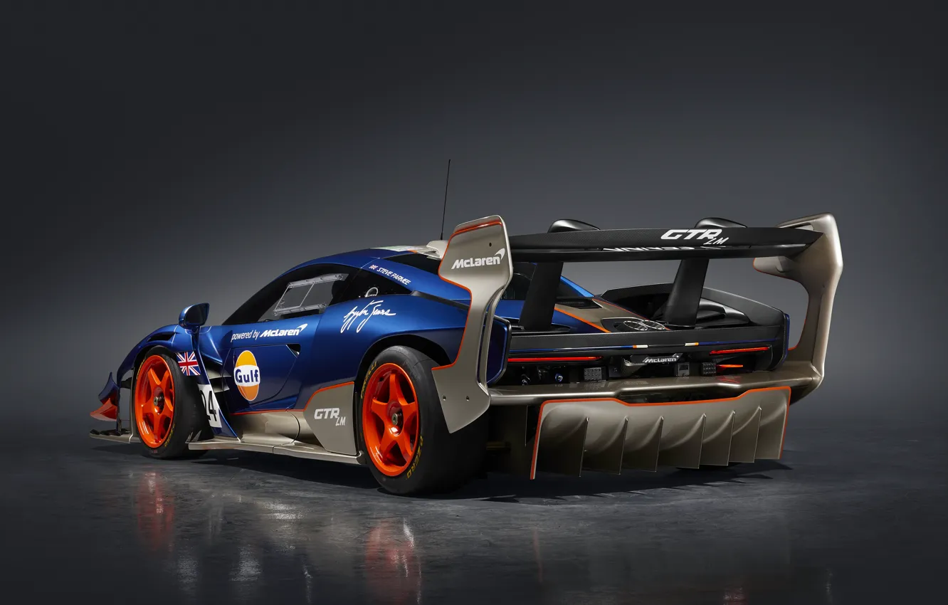 Wallpaper McLaren, GTR, Blue, Racing, Senna, Racing car, Senna GTR ...