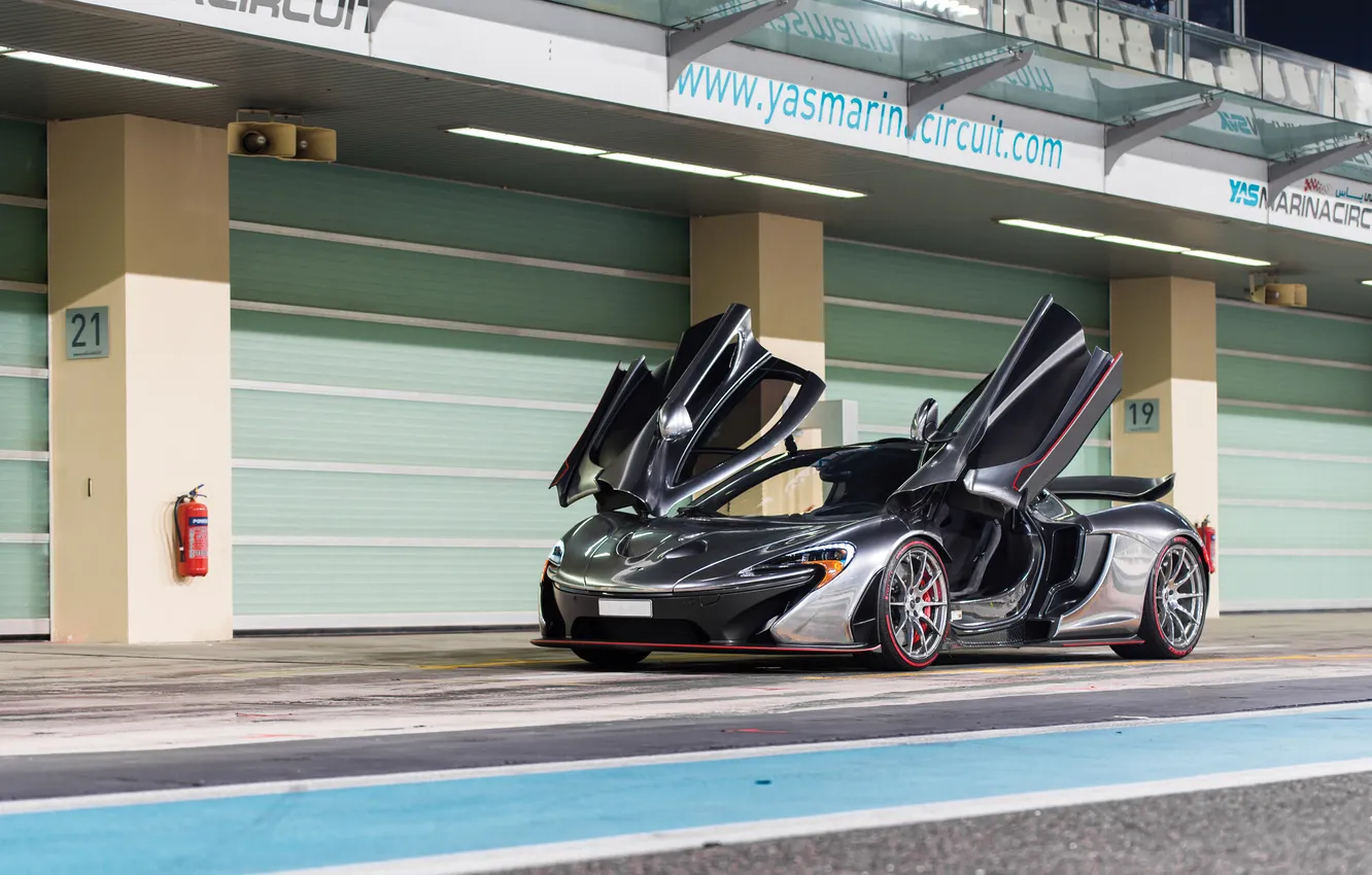 Photo wallpaper McLaren, 2014, McLaren P1