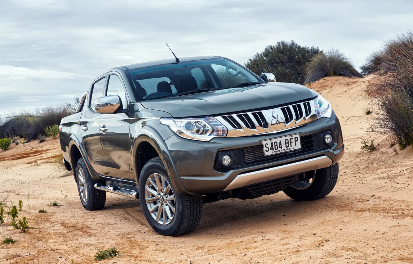 Photo wallpaper Mitsubishi, Mitsubishi, 2015, Triton, triron, Doule Cab