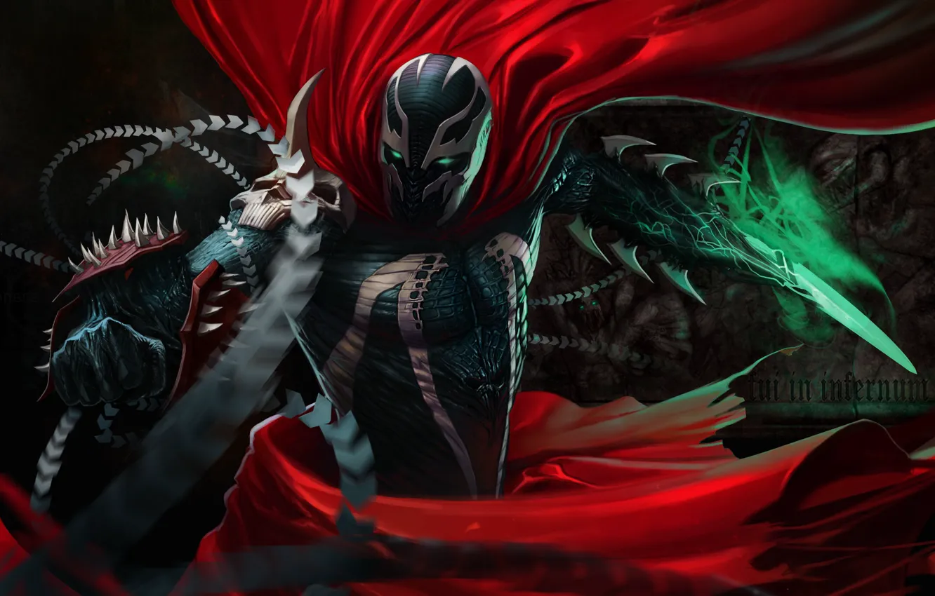 Photo wallpaper Comic, Art, Comics, Character, The One, Spawn, Spawn, Elected