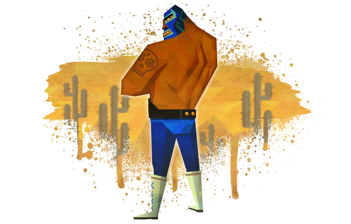 Photo wallpaper Guacamelee, John Avocado, Steam trading cards