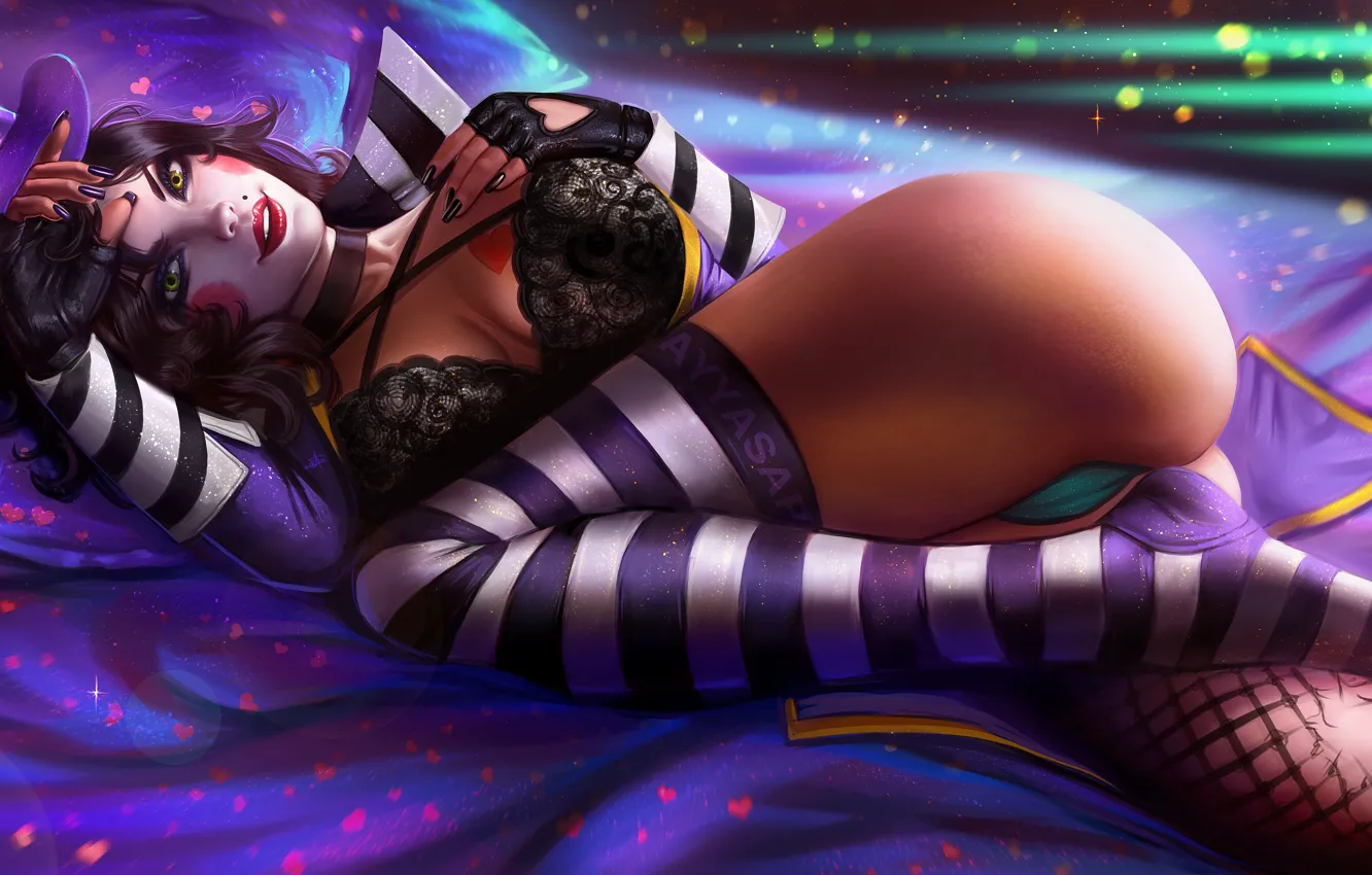 Photo wallpaper girl, pose, lies, Borderlands, Mad Moxxi, ayyasap, Ayya Saparniyazova