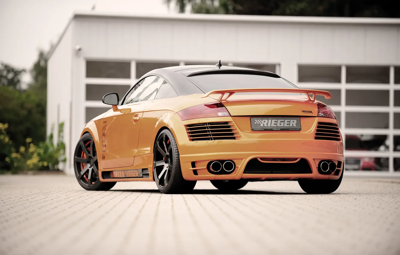 Photo wallpaper car, machine, tuning, 2999x2000, 2011 Rieger Audi TT 8J