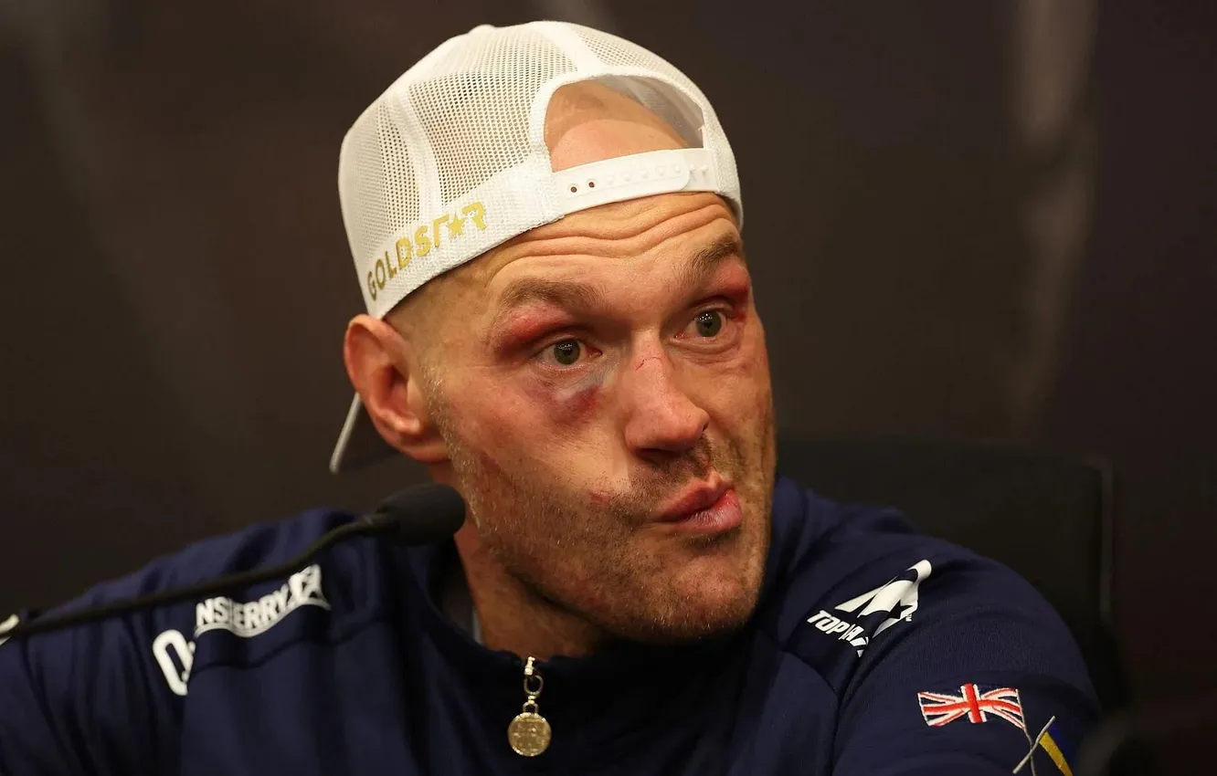 Photo wallpaper athlete, boxer, Tyson Fury