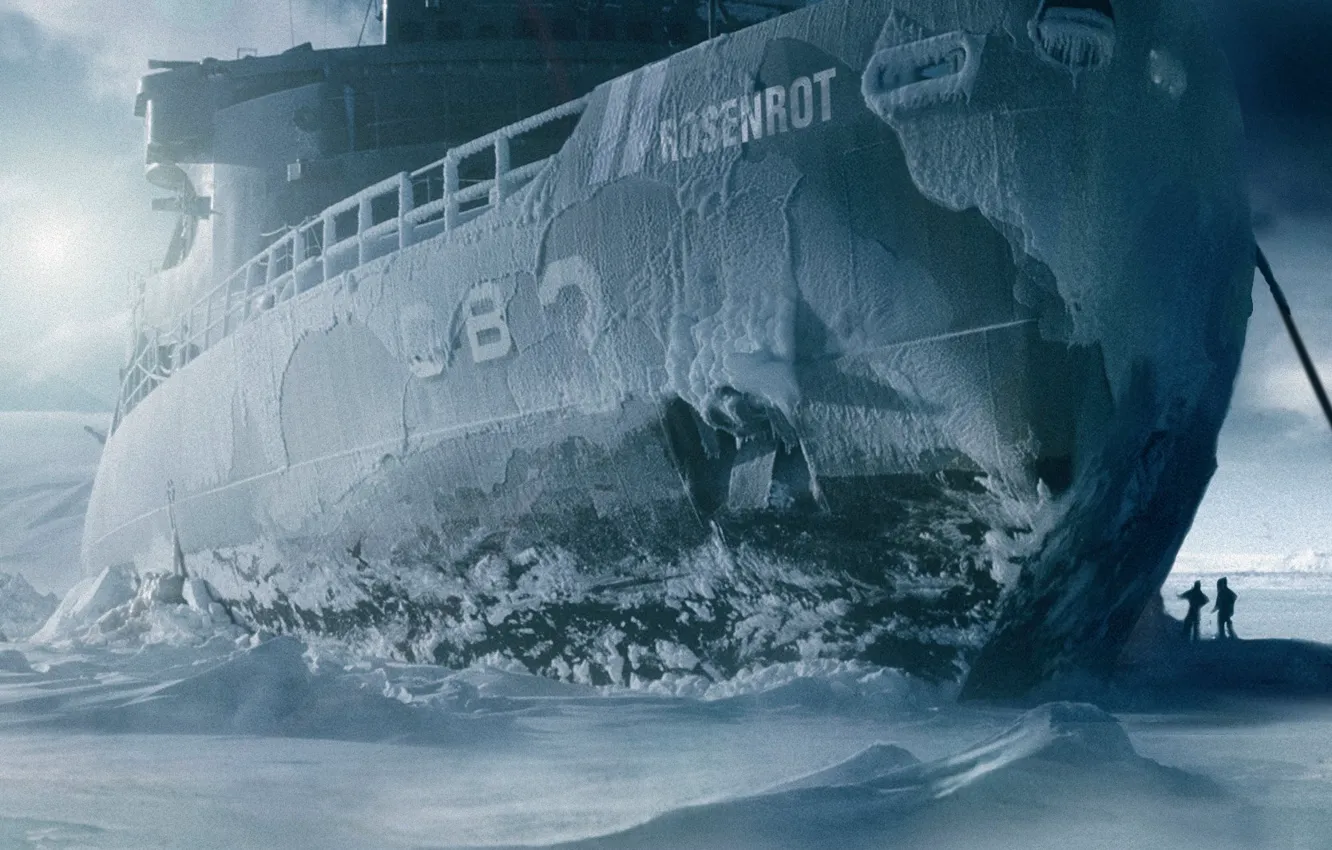 Photo wallpaper Ship, Ice, Rammstein, Rosenrot