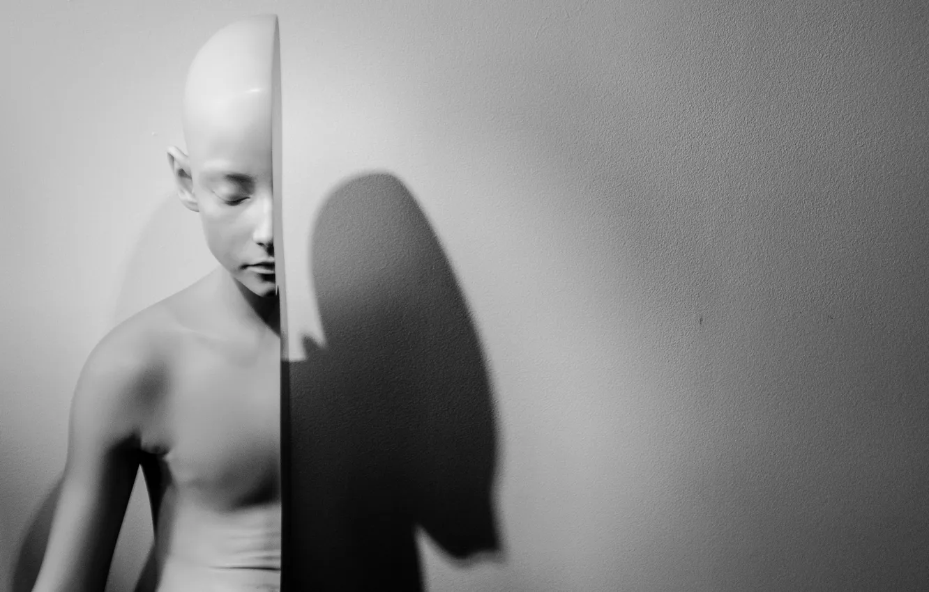 Photo wallpaper life, death, boy, disease