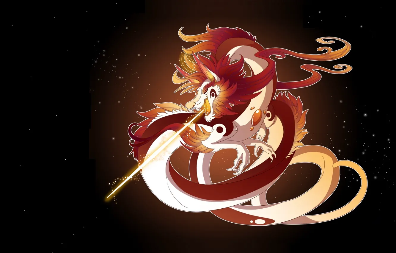 Photo wallpaper magic, dragon, art, fantasy, Mythka