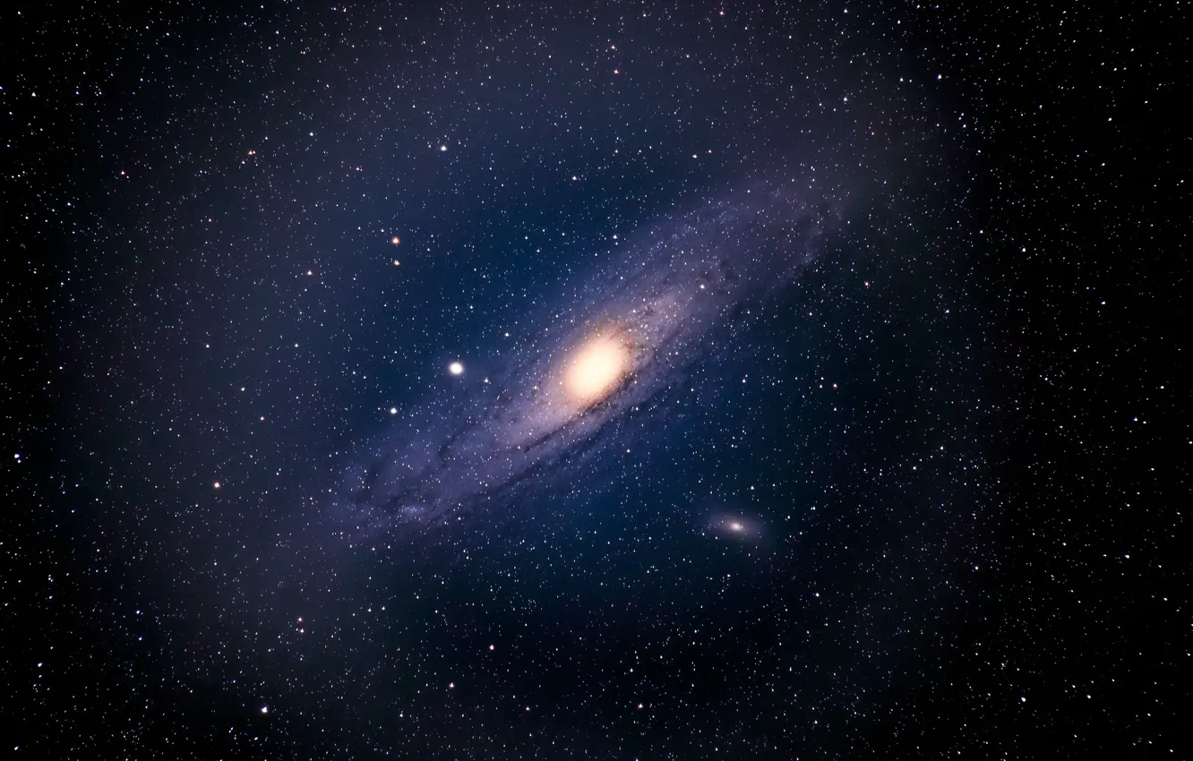 Photo wallpaper spiral, The Andromeda Galaxy, M31