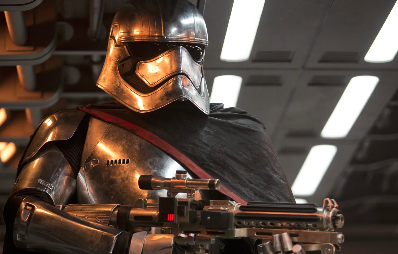 Photo wallpaper Star Wars, The Force Awakens, Episode VII, Captain Phasma