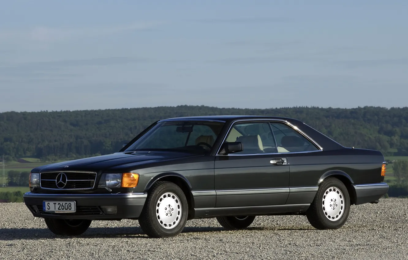 Photo wallpaper Mercedes-Benz, w126, sec