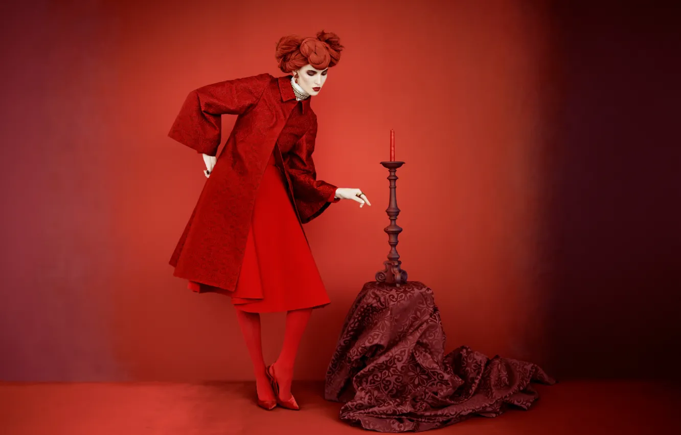 Photo wallpaper model, Russia, Ruby Aldridge, Harper’s Bazaar