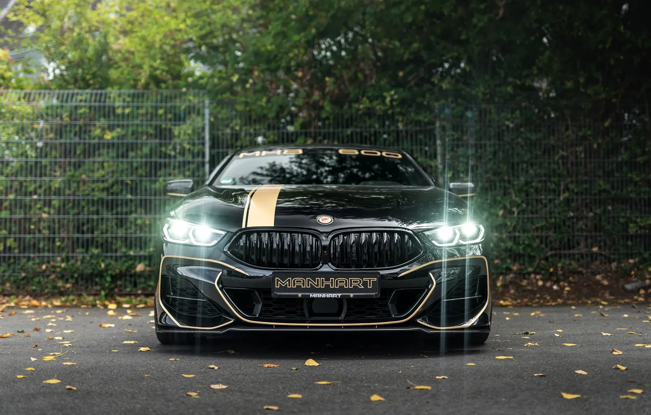 Photo wallpaper lights, tuning, BMW, Parking, car, Manhart