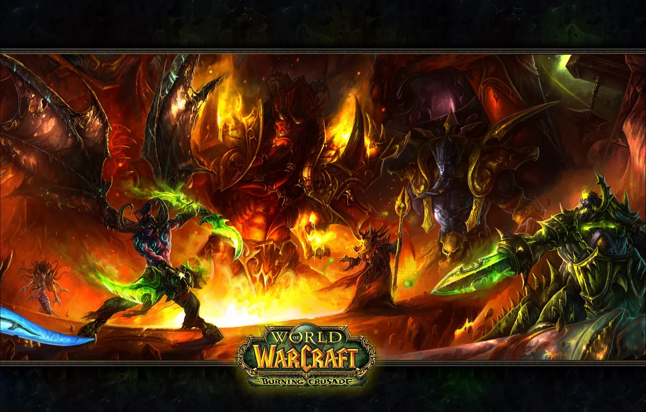 Photo wallpaper elf, the game, world of warcraft