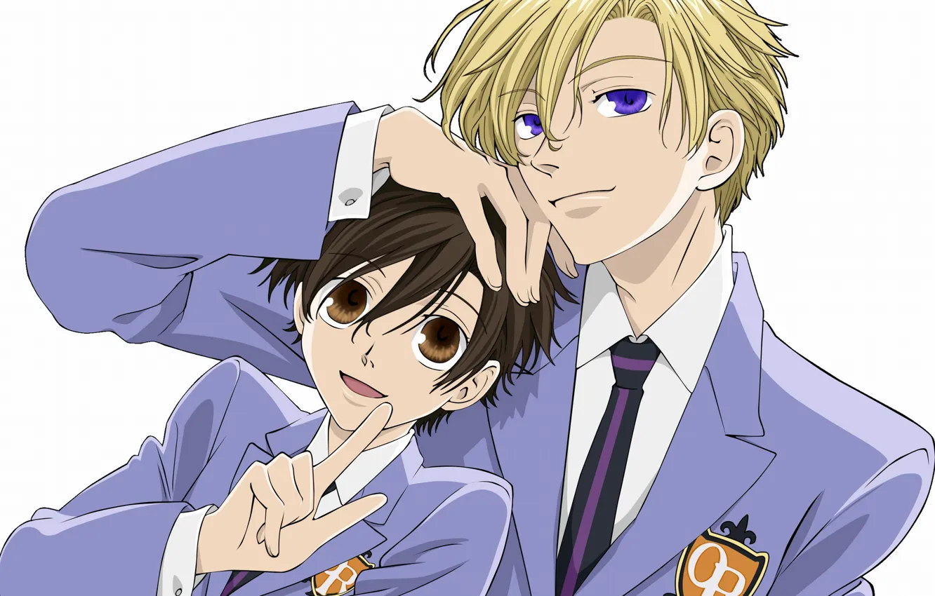 Photo wallpaper form, guy, students, Host club Ouran high school, Ouran Koukou Host Club