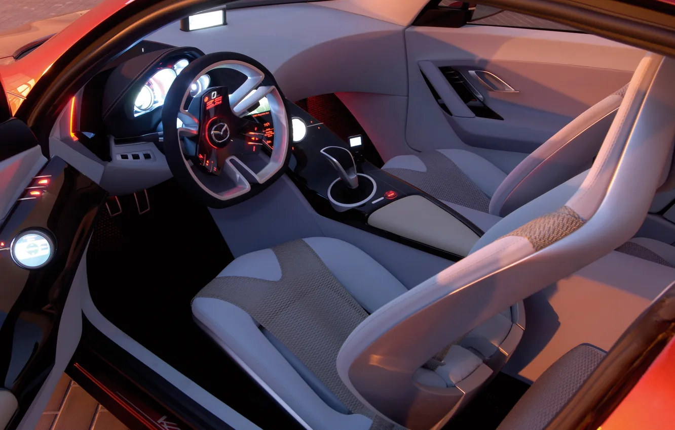 Photo wallpaper Concept, interior, the concept, Mazda, Mazda, Sieve, 2025, Mazda Kabura Concept