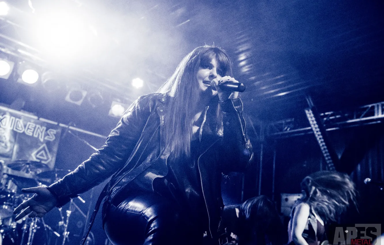 Photo wallpaper music, concert, singer, The Iron Maidens
