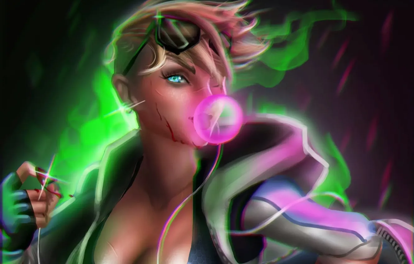 Photo wallpaper girl, art, Mortal Kombat, Mortal Kombat, Cassie Cage, Cassie Cage, axouel2009