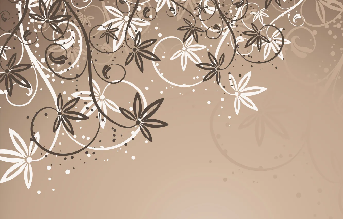 Photo wallpaper background, vector, texture, abstract, background, floral
