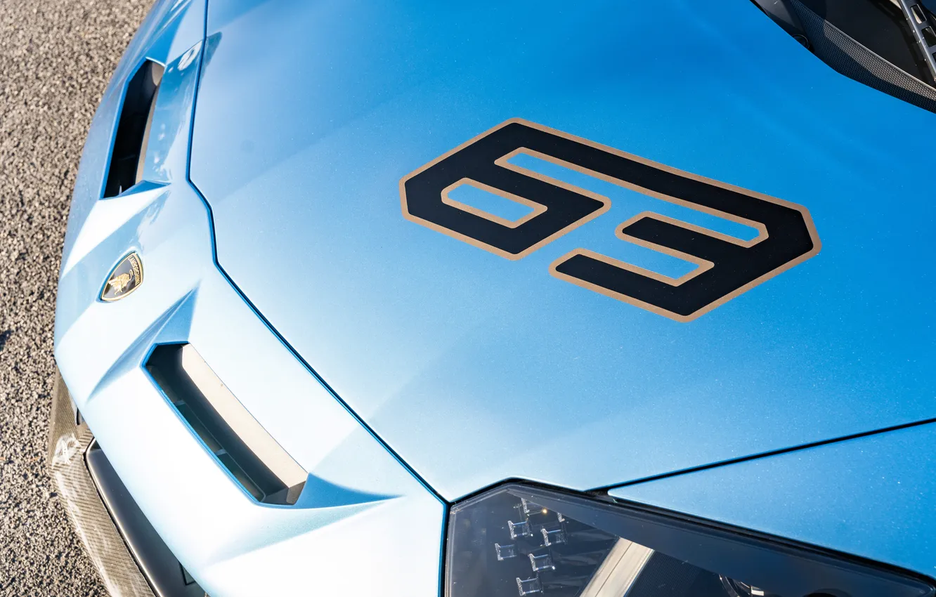 Photo wallpaper Lamborghini, Aventador, SVJ