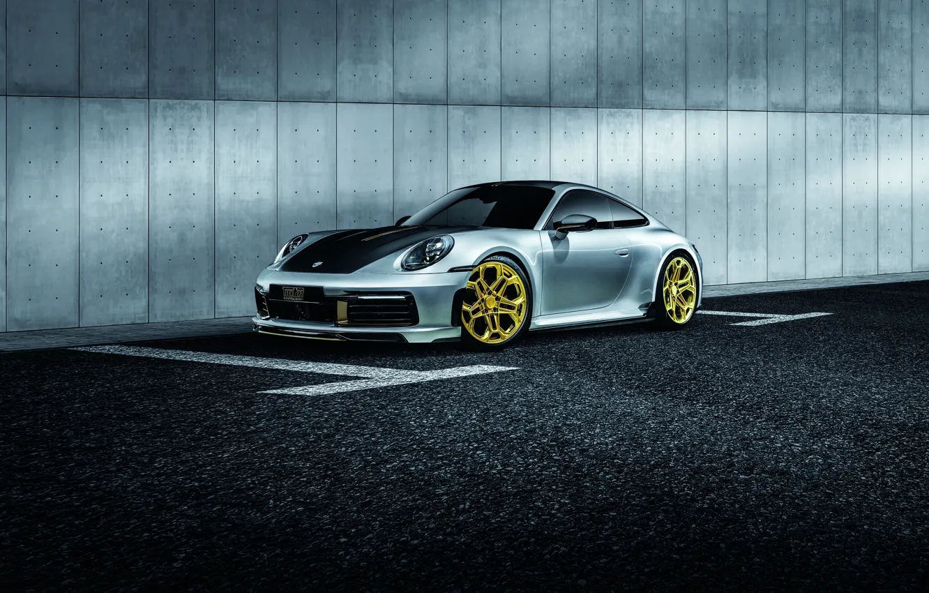 Photo wallpaper 911, Porsche, Carrera, TechArt, 992, 2019