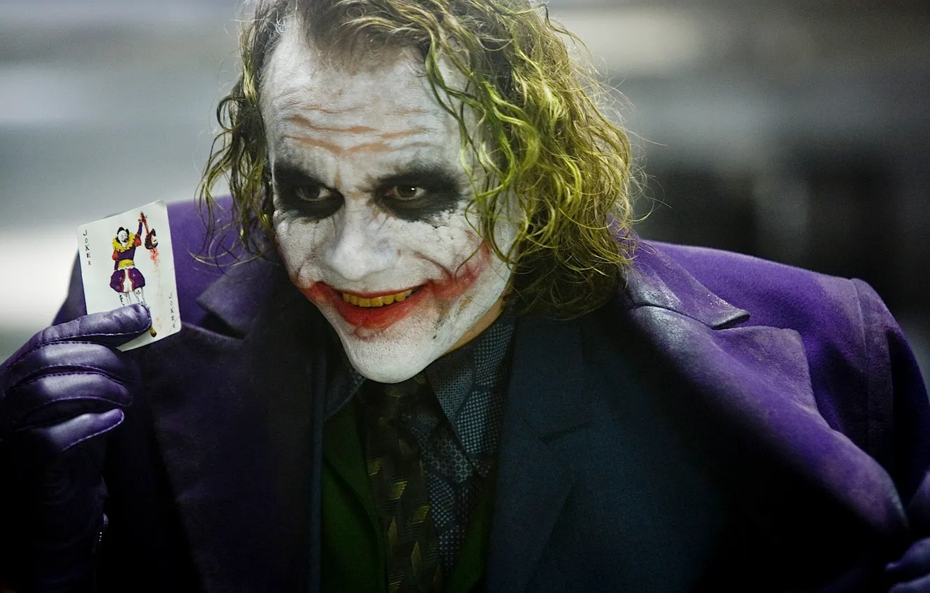 Photo wallpaper Joker, Batman, the dark knight