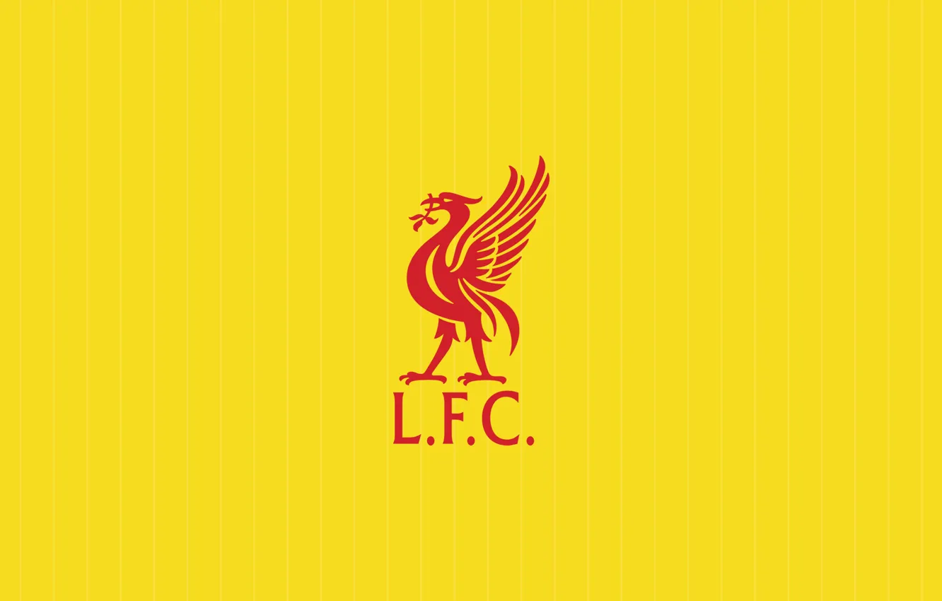 Photo wallpaper logo, symbol, football, soccer, Liverpool, Emblem, crest