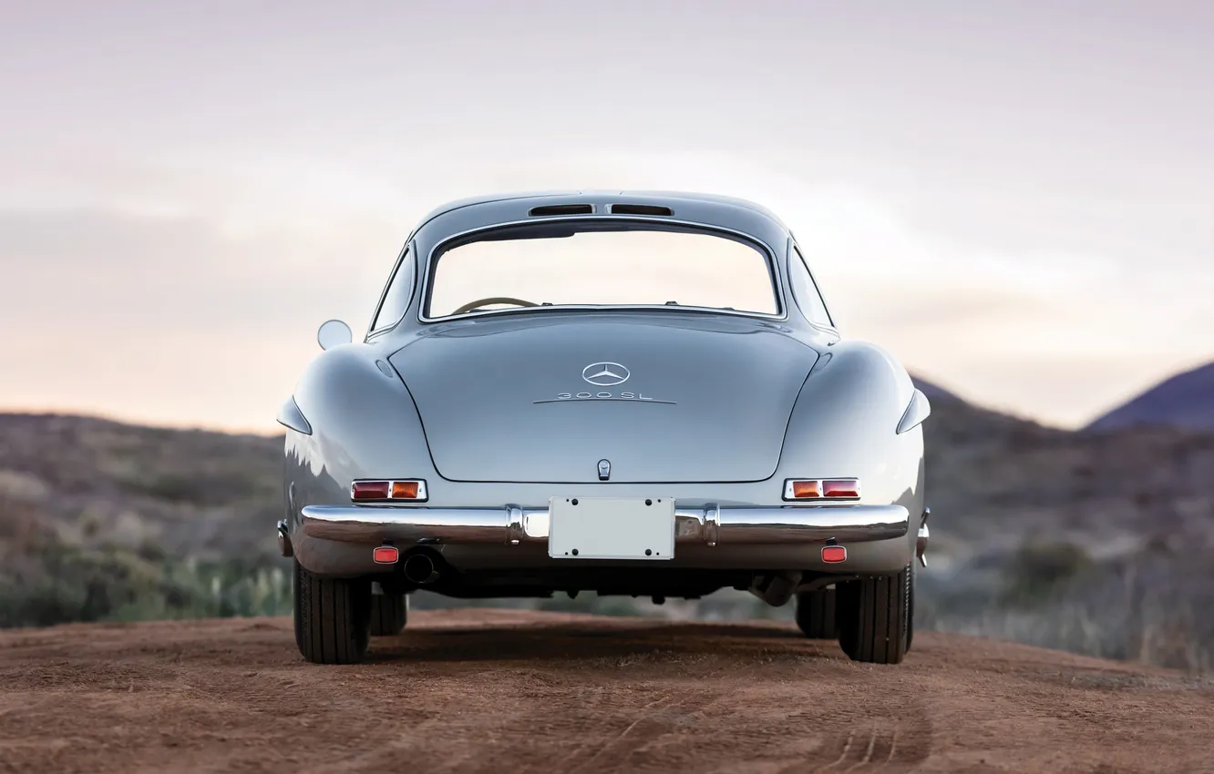 Photo wallpaper Mercedes-Benz, 300SL, 1955, Mercedes-Benz 300 SL, Gullwing