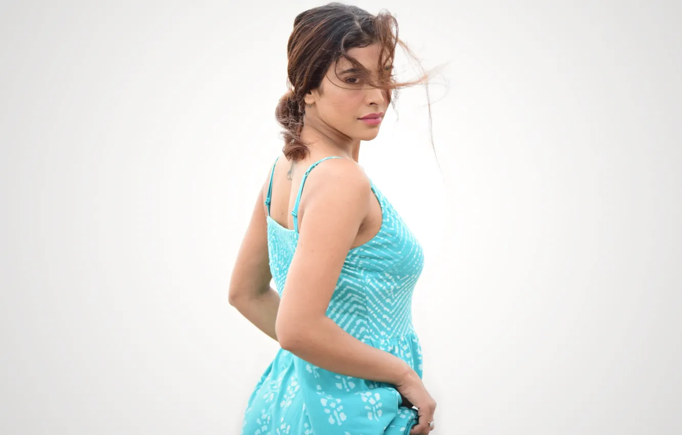 Photo wallpaper girl, hot, sexy, eyes, smile, beautiful, figure, model