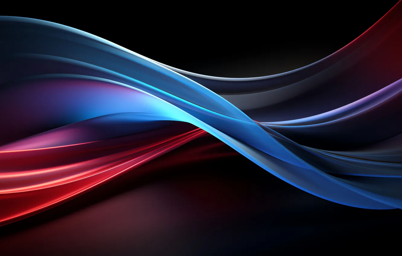 Photo wallpaper wave, abstraction, background