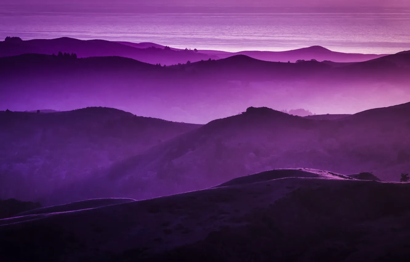 Photo wallpaper landscape, California, woodside san mateo county