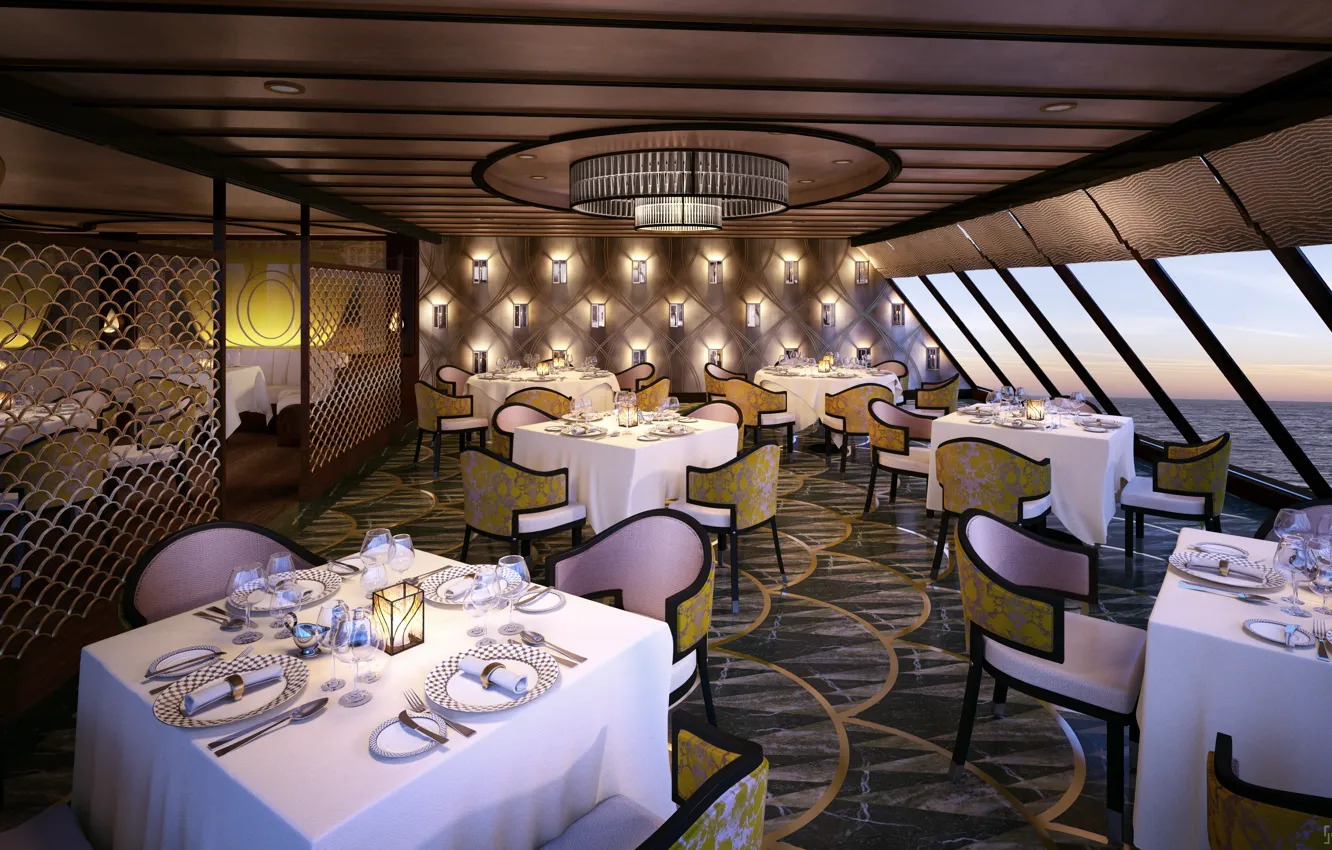Photo wallpaper luxury, yacht, cruise, motor, Regent Seven Seas