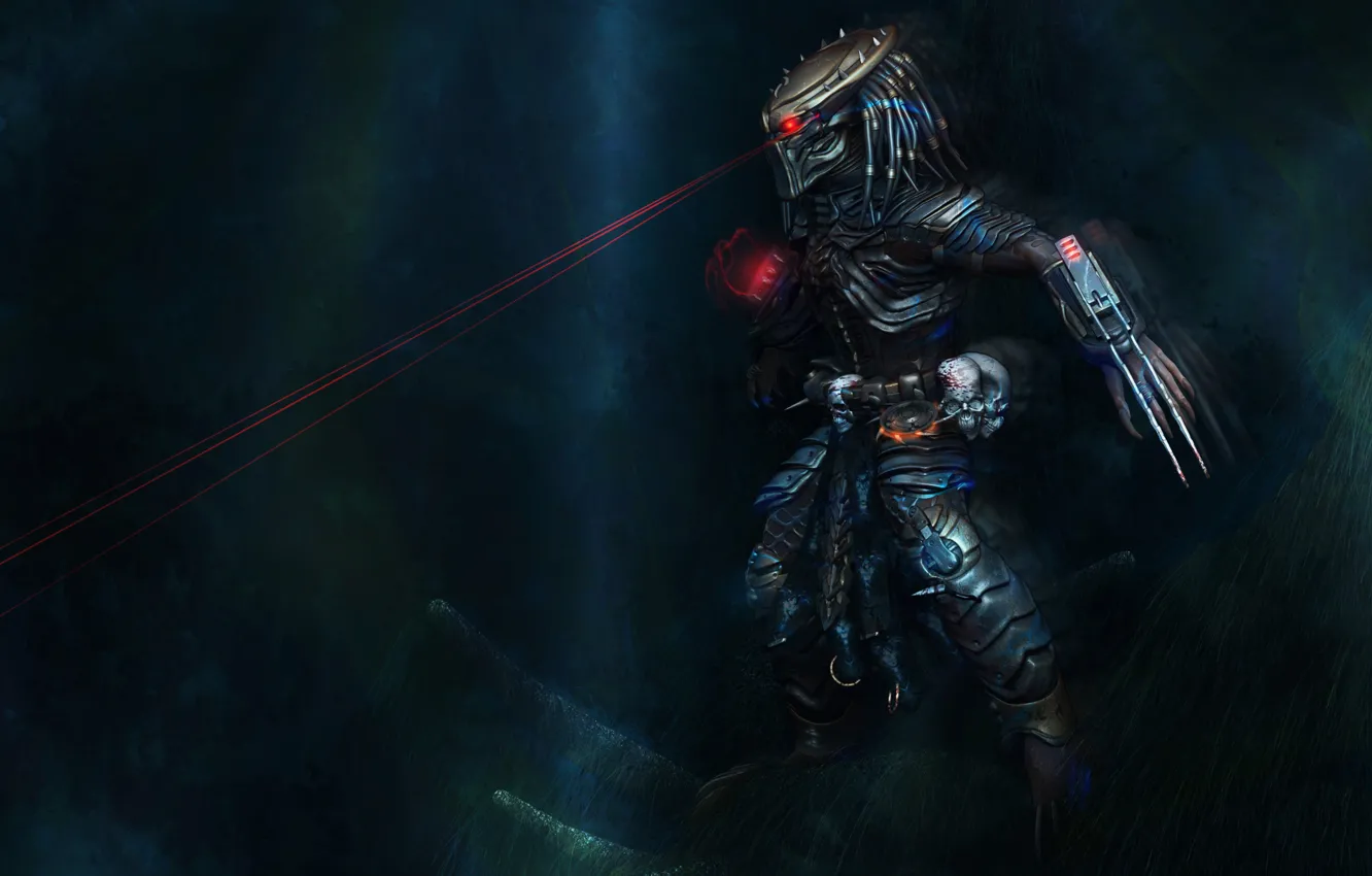 Photo wallpaper predator, killer, Predator