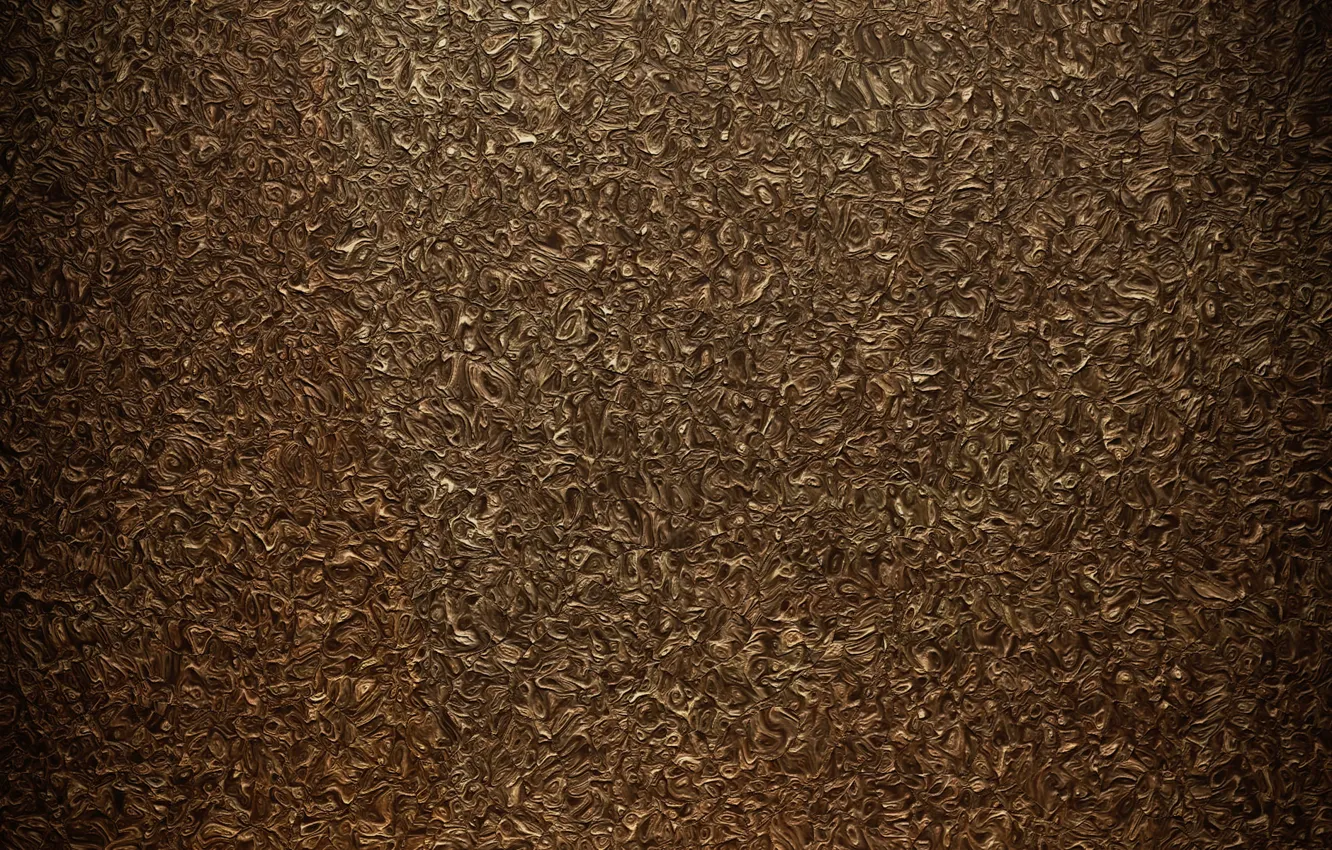 Photo wallpaper surface, curls, Texture, Golden tone