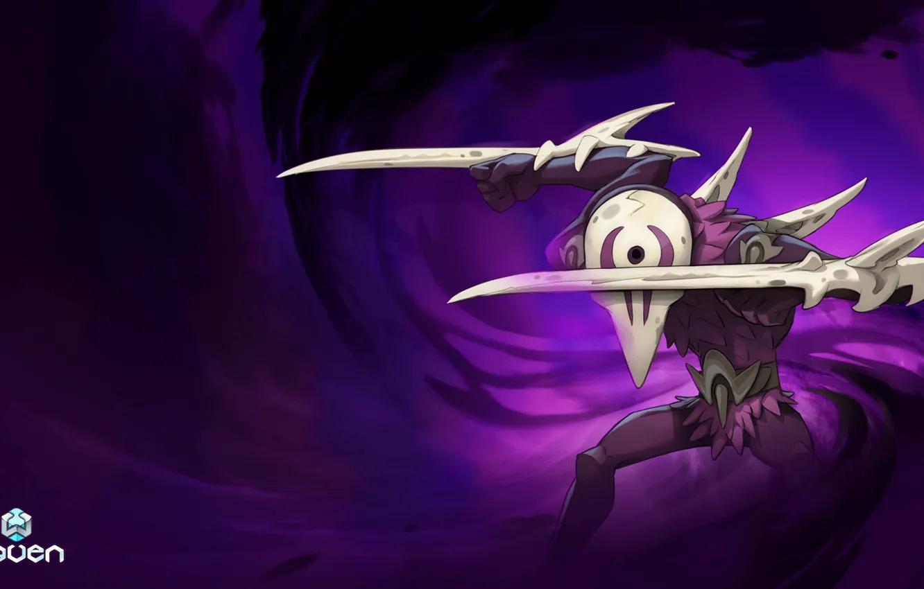 Photo wallpaper weapons, background, being, bones, Waven