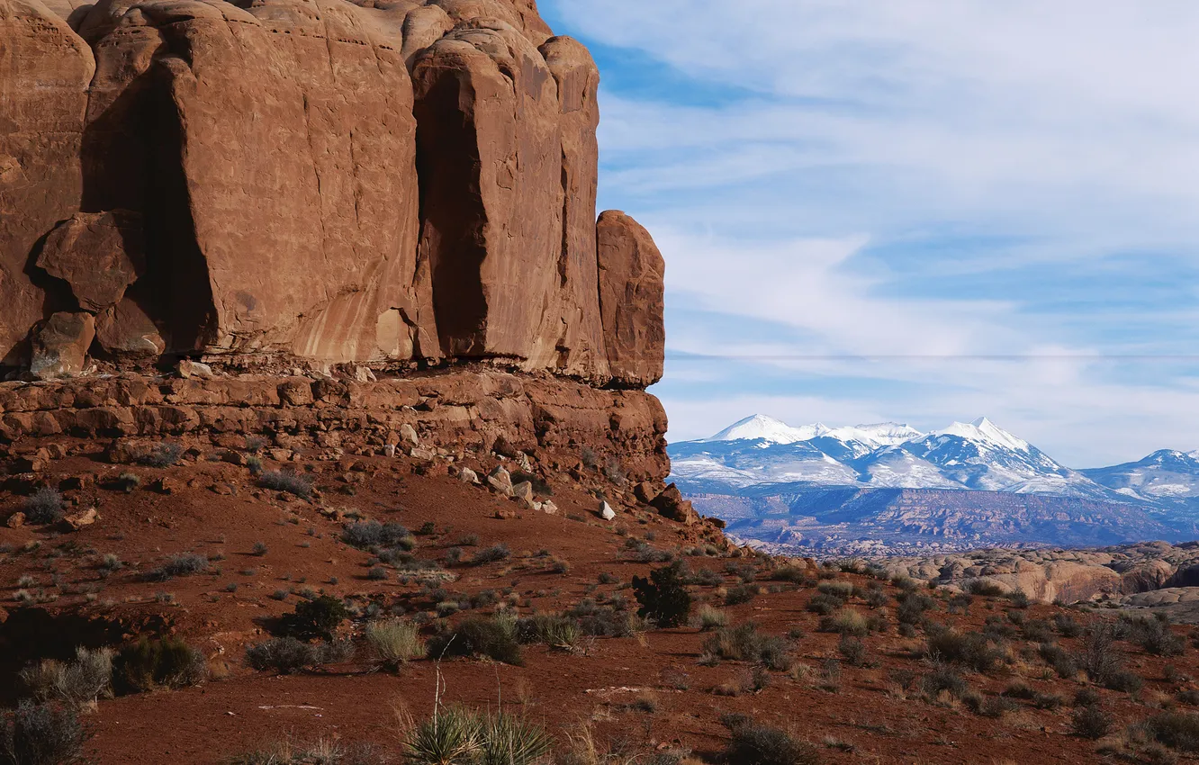 Photo wallpaper landscape, canyon, America