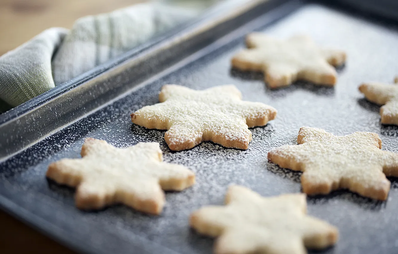 Photo wallpaper sugar, cookies, spice