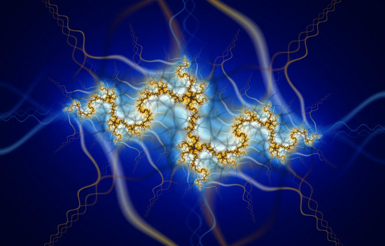 Photo wallpaper fractal, Benoit Mandelbrot, self-similarity