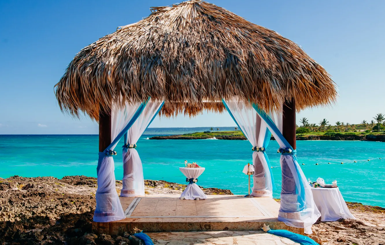 Photo wallpaper sand, sea, beach, summer, stay, Berezka