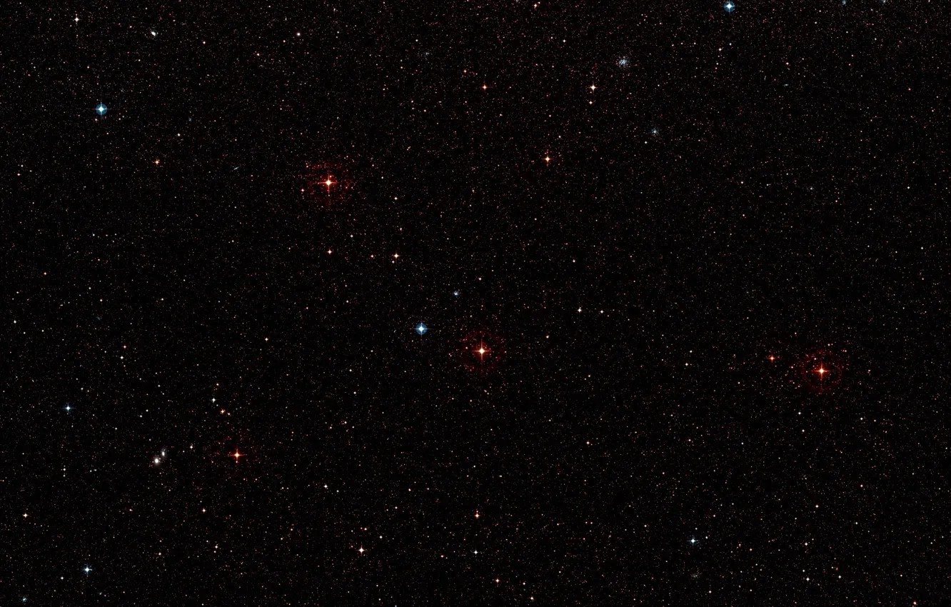 Photo wallpaper stars, muse, LMC, DSS2, LHA 120-N 180B, Constellation Mensa, Surroundings part 1, Wide-angle