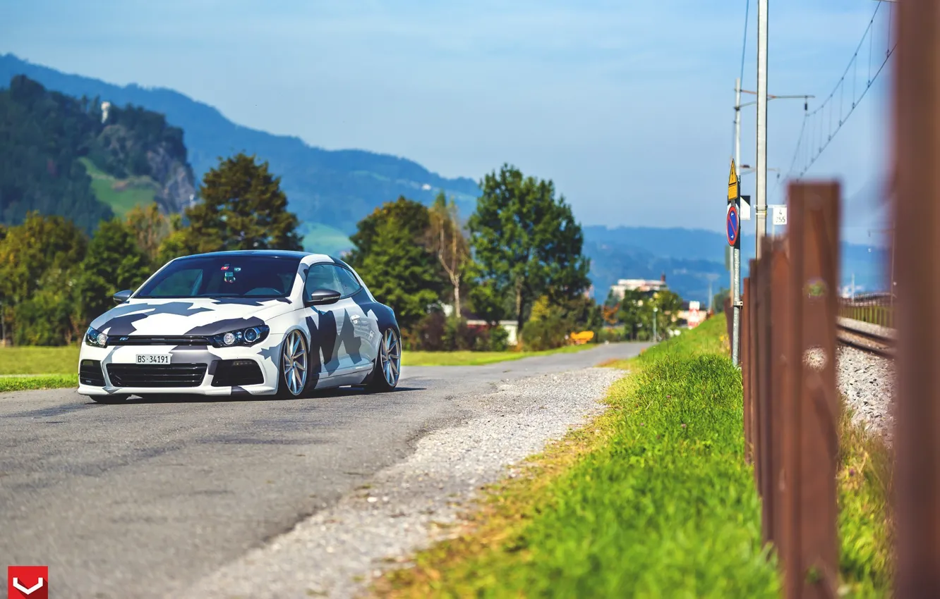 Photo wallpaper Scirocco, Vossen