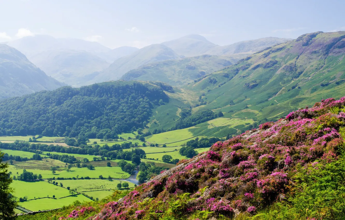 Photo wallpaper England, Cumbria, Cumbria