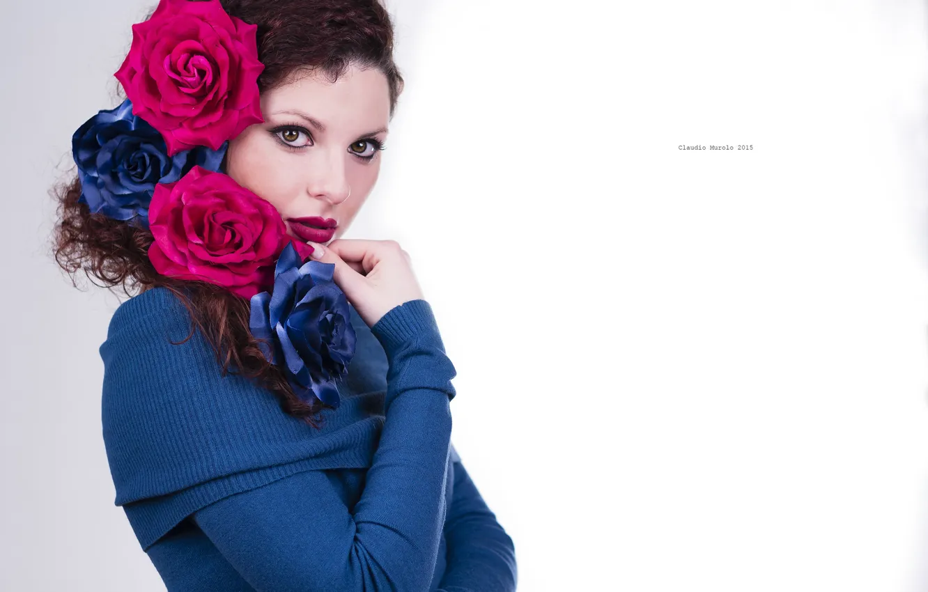 Photo wallpaper look, girl, style