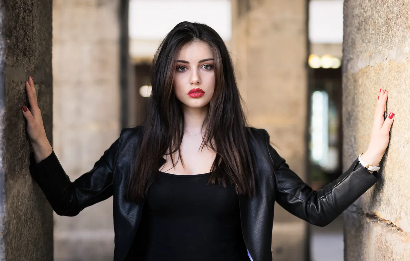 Photo wallpaper look, model, beauty, Ester