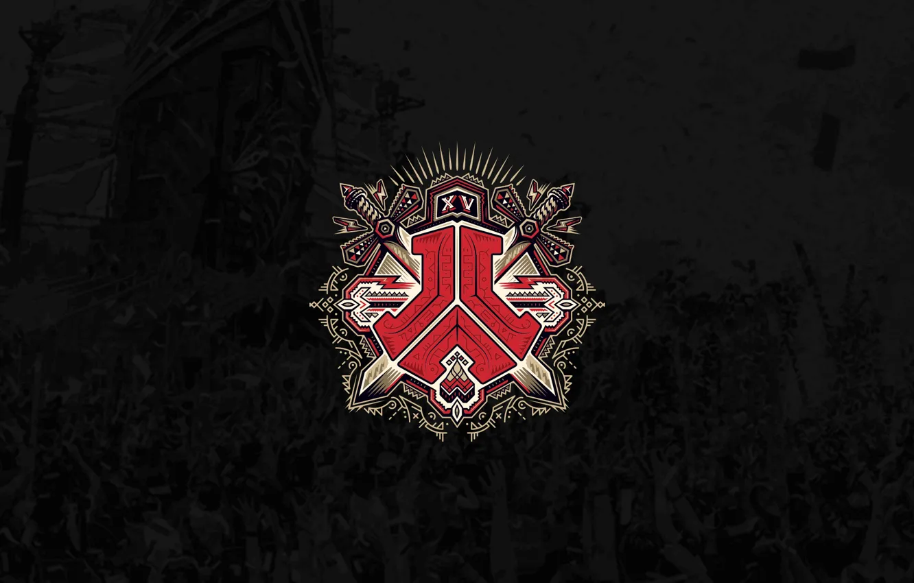 Photo wallpaper Hardstyle, Defqon1, Qdance