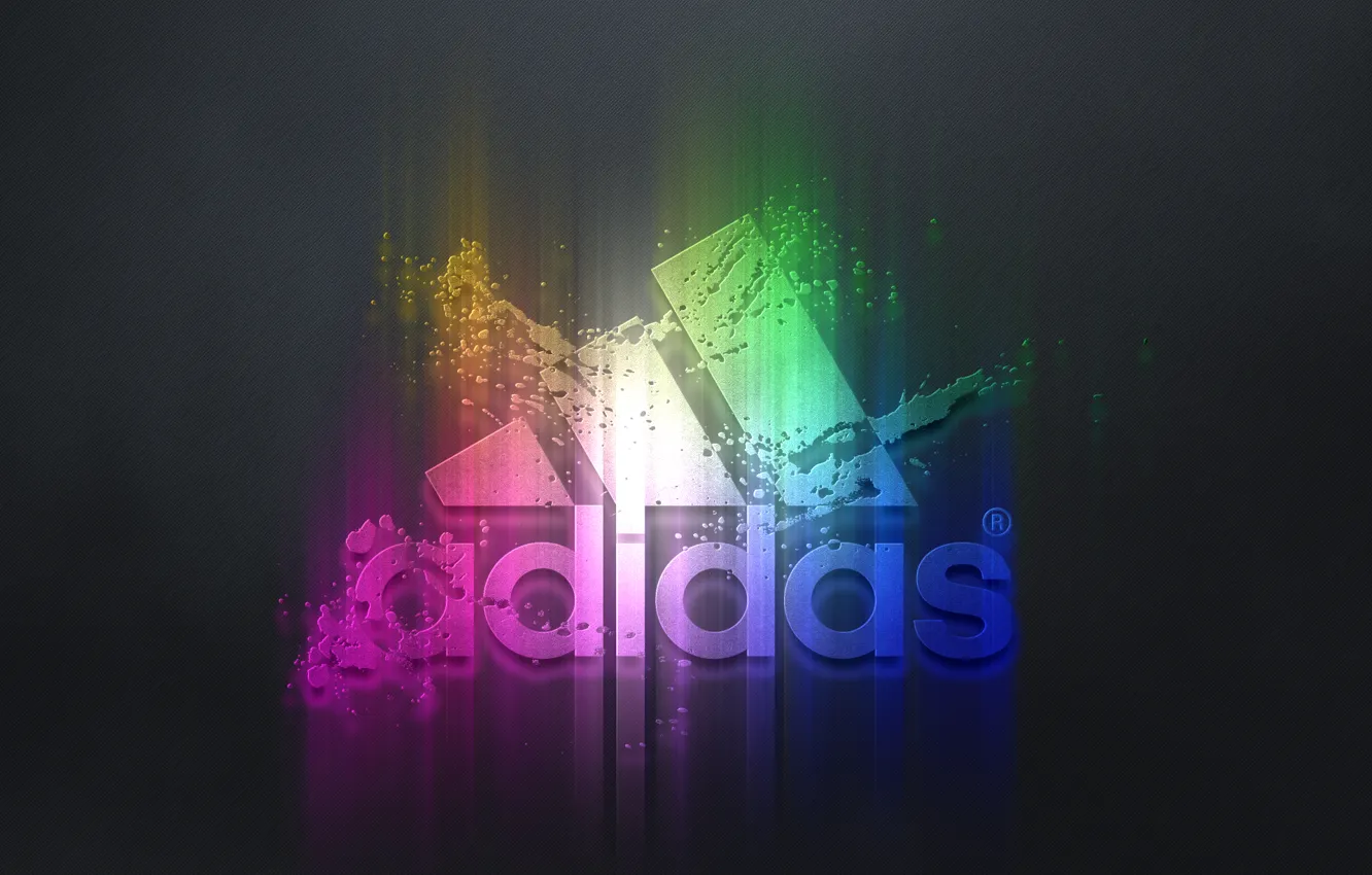 Photo wallpaper squirt, background, paint, sport, glow, firm, Adidas, the bulge