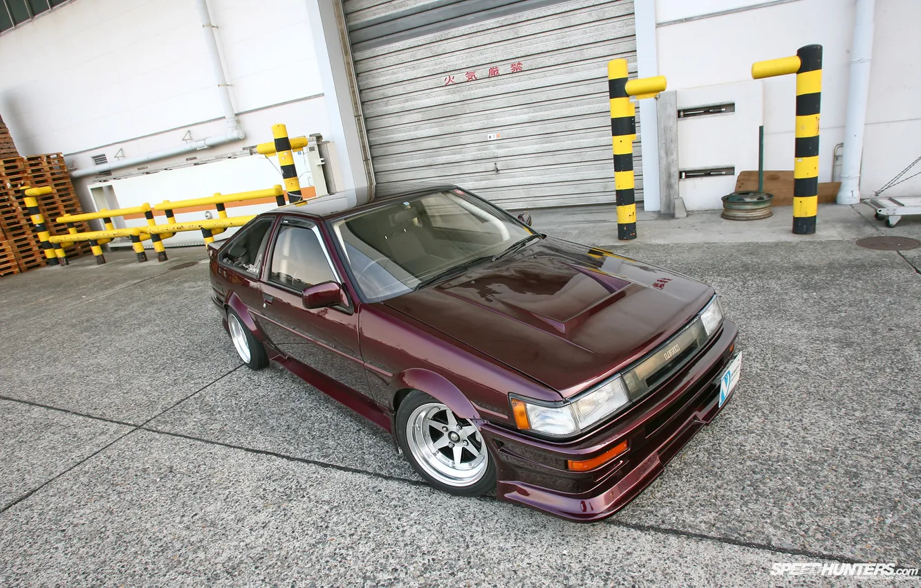 Photo wallpaper Toyota, tuning, corolla, AE86, speedhunters, levin