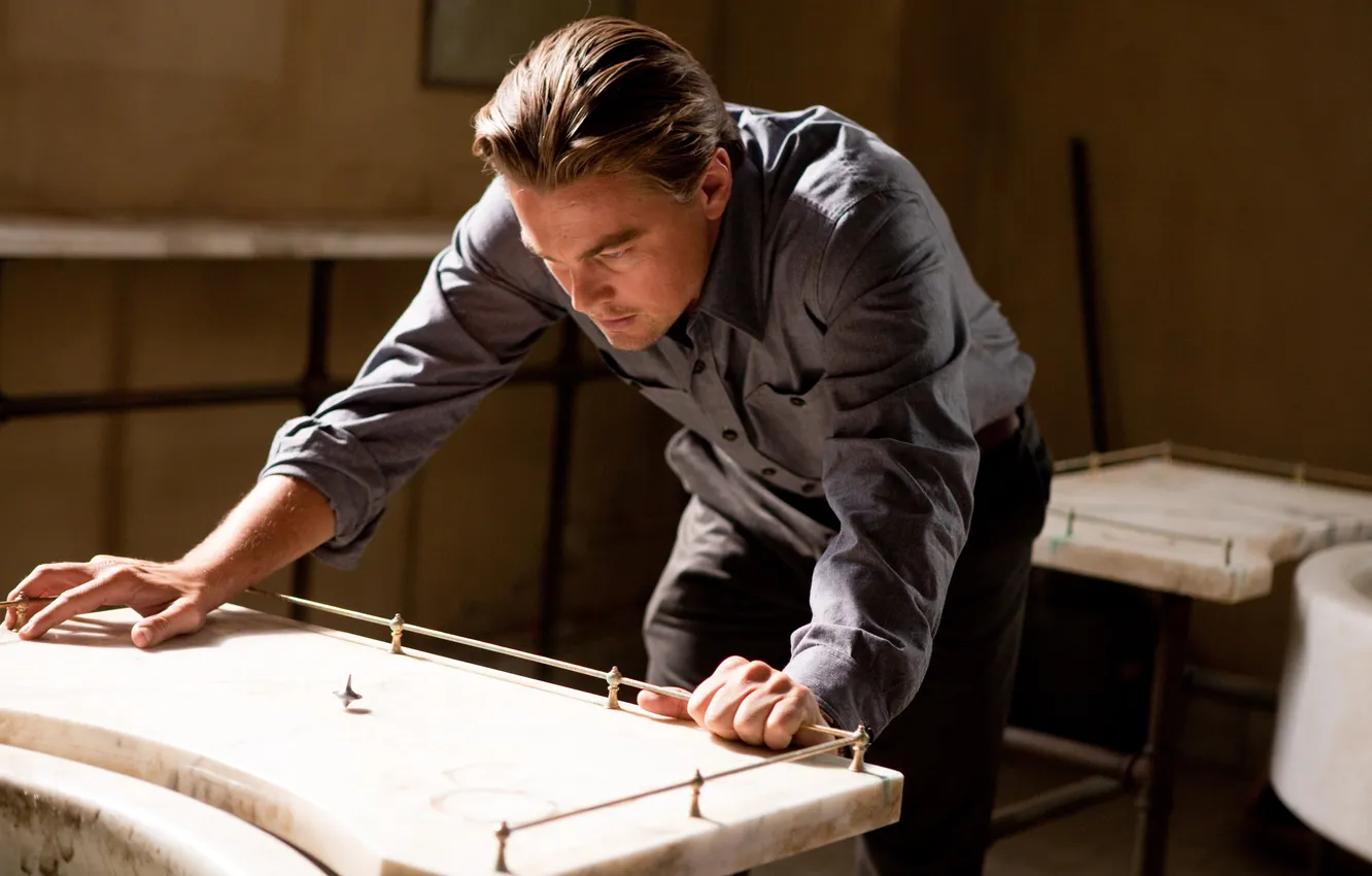 Photo wallpaper beginning, inception, Leonardo, DiCaprio